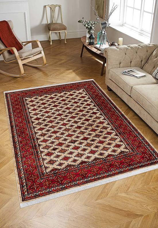 Иранский синтетический ковер FA5709-F7