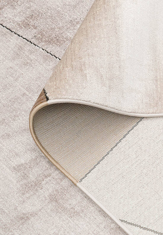 Геометрический ковер MRN 07 Cream Gold