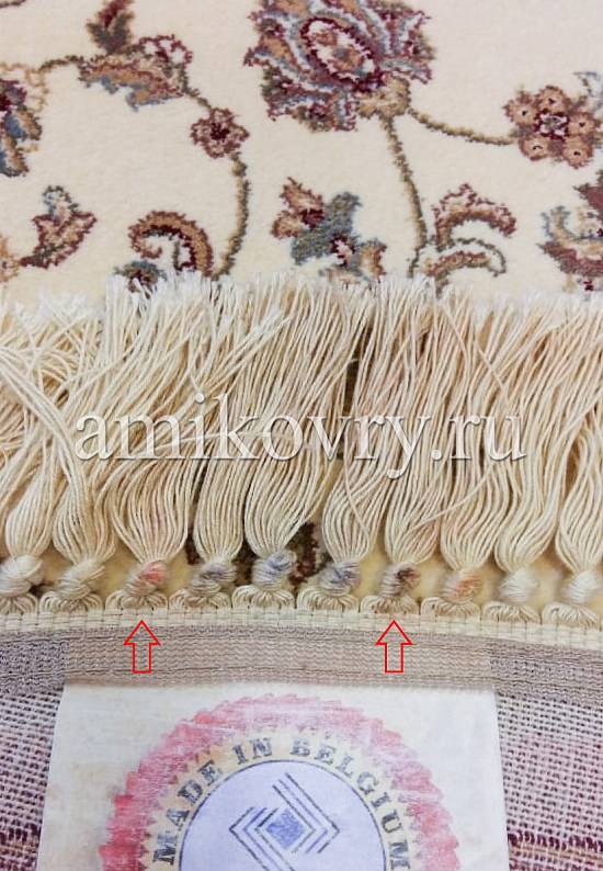 Высокоплотный ковер из вискозы 2M023-Ivory discount4
