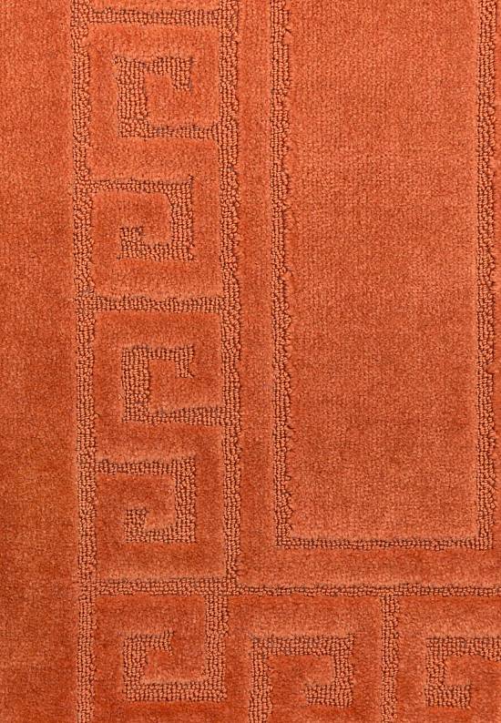 Оранжевый коврик для ванной Ethnic 2505 Ginger