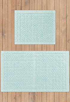 Комплект ковриков для ванной Confetti Bath Cotton Bafa 02 Mint Green
