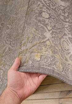 фактура ковра Kashan gold Medium Gray
