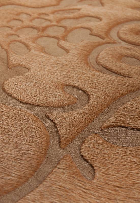 Натуральная шкура коровы хай-тек Sasha D46 cream
