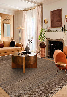 ковер в интерьере Ligne Pure Dune 192.001-100