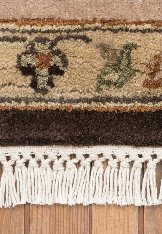 Элитный ковер ручной работы 10/10 GB-204 D. Brown-Ivory