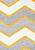 Двусторонний безворсовый ковер из шенилла NK 05 Grey Yellow