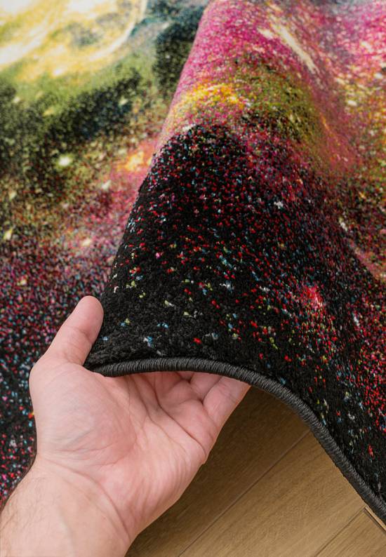Недорогой синтетический ковер C008-Multicolor