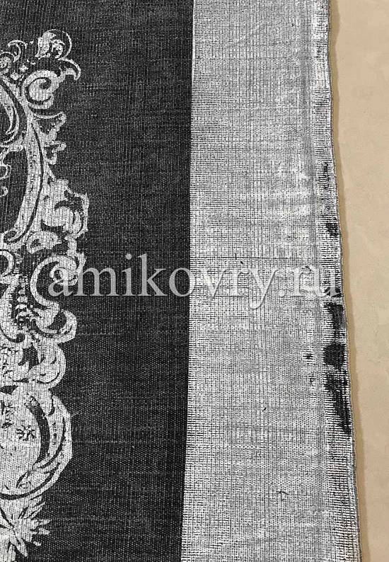 Безворсовый ковер из хлопка JHC-19 blue-white paris discount1