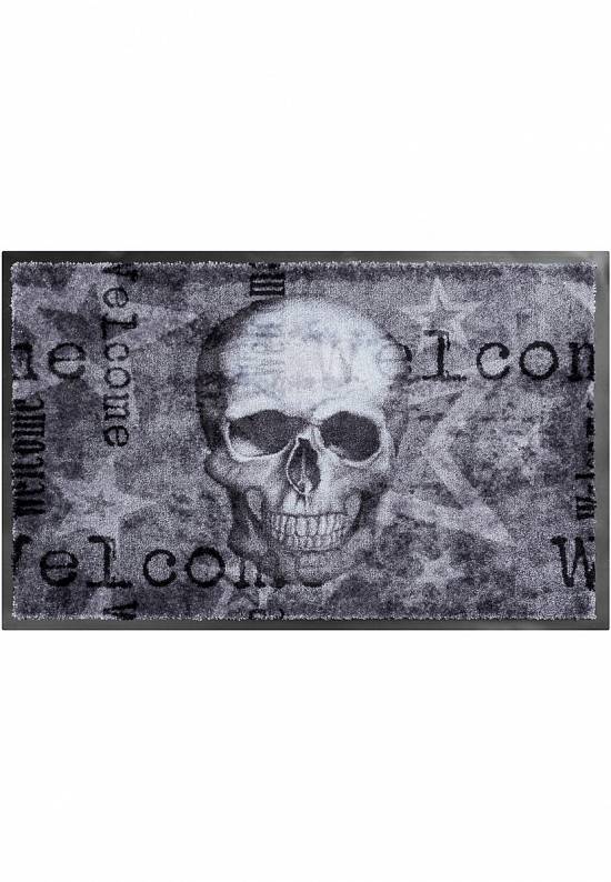 Бельгийский придверный коврик Skull