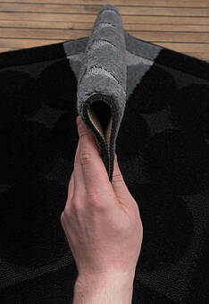 фактура коврика для ванной  Confetti Bath Maximus Edremit 2513 Black BQ