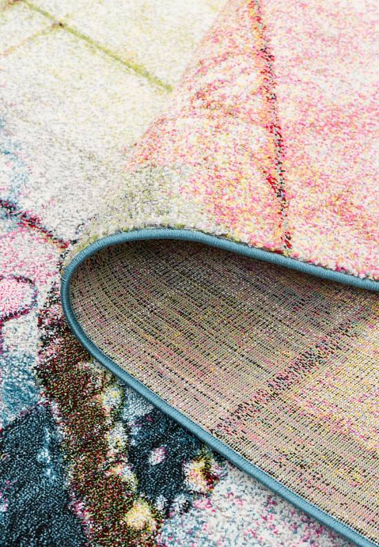 Недорогой синтетический ковер NC82-Multicolor