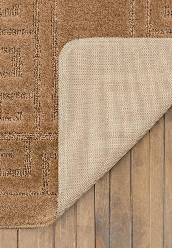 Бежевый коврик для ванной Ethnic 2546 Light Brown