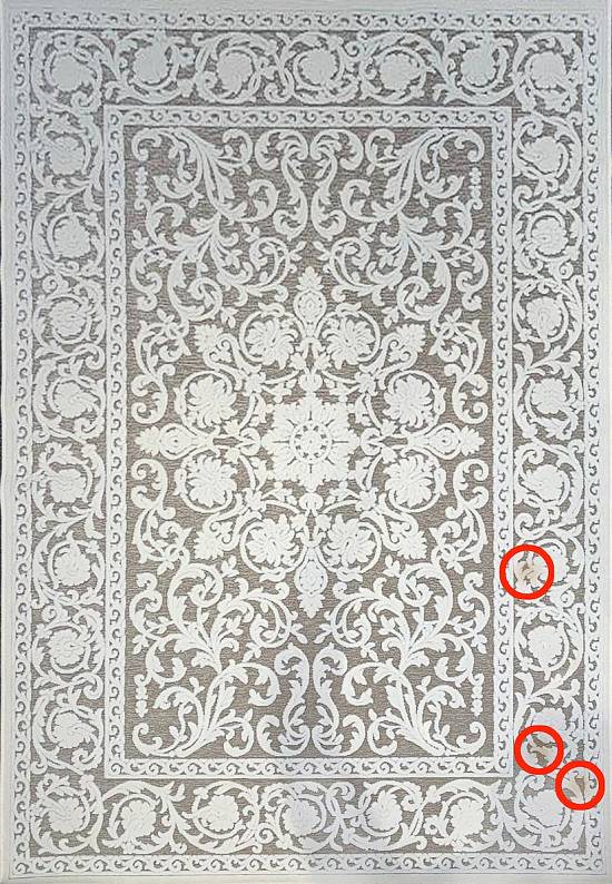 Бельгийский вискозный ковер RV333-R119 discount36
