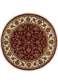дизайн ковра Kashan gold 10/10 SKP-167-2-Red/Ivory круг