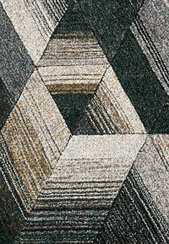 Современный синтетический ковер D830-Gray