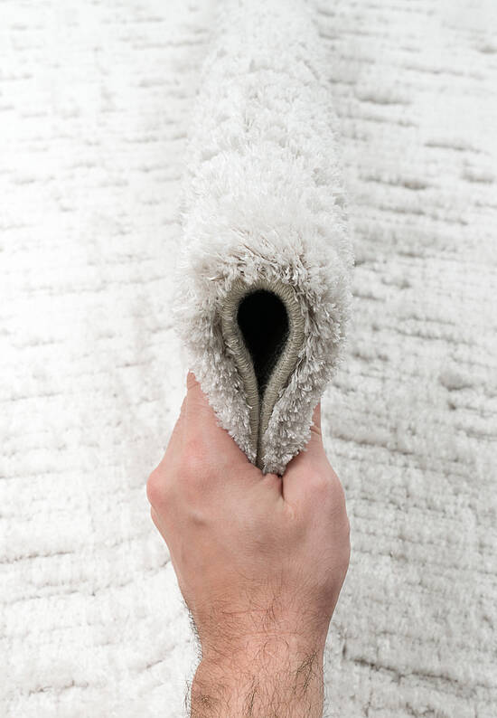 Пушистый ковер из полиэстера RN6019-R454