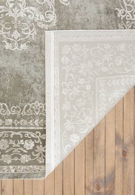 Винтажный серый ковер из Турции BI06A