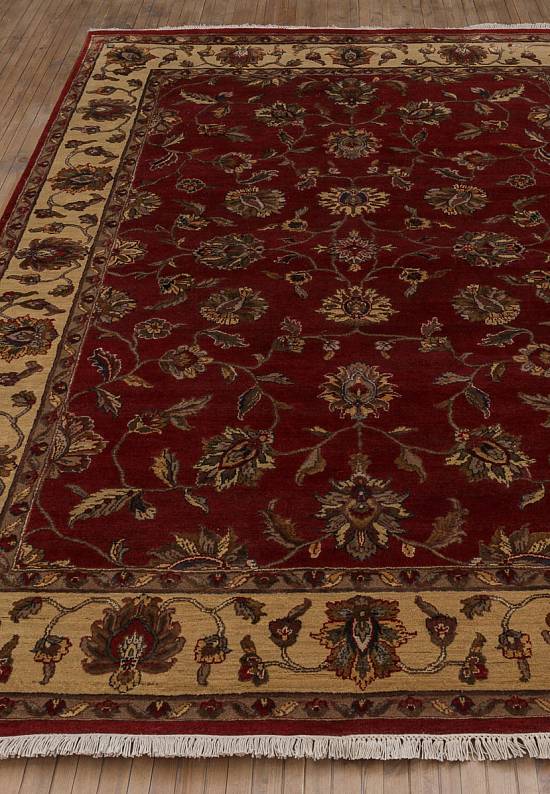 Элитный ковер ручной работы 10/10 976-Red-Gold