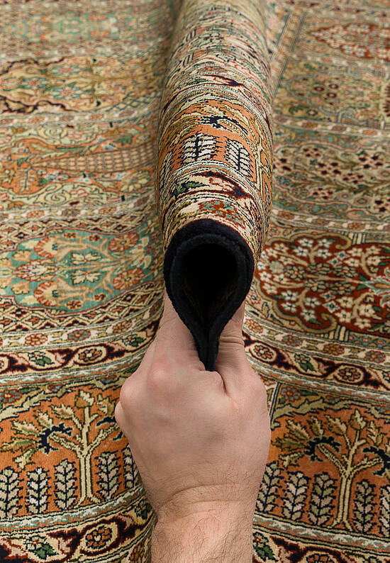 Шелковый ковер ручной работы IIST-GI97K2572 Hamdan