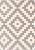 Двусторонний безворсовый ковер Saka-Beige