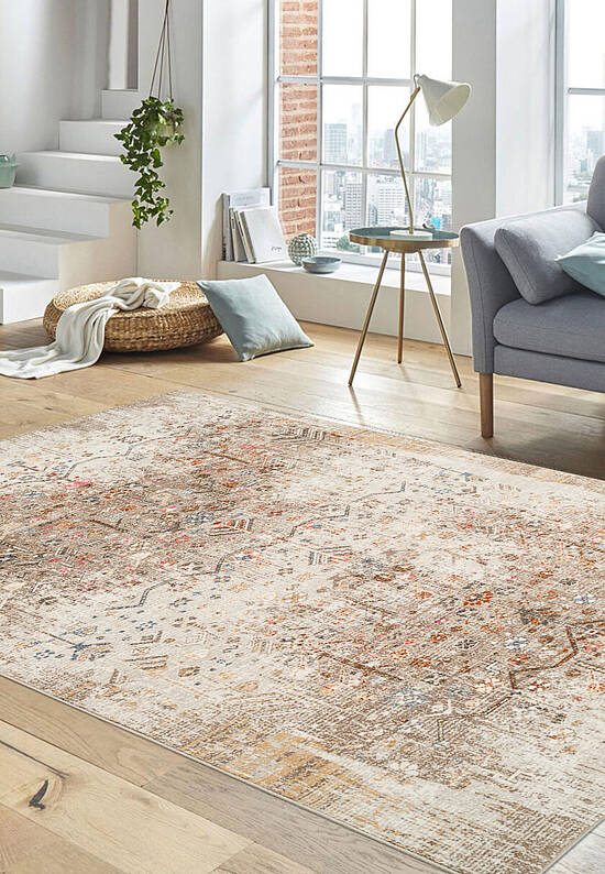 Шерстяной ковер из Монголии ES4764-E8