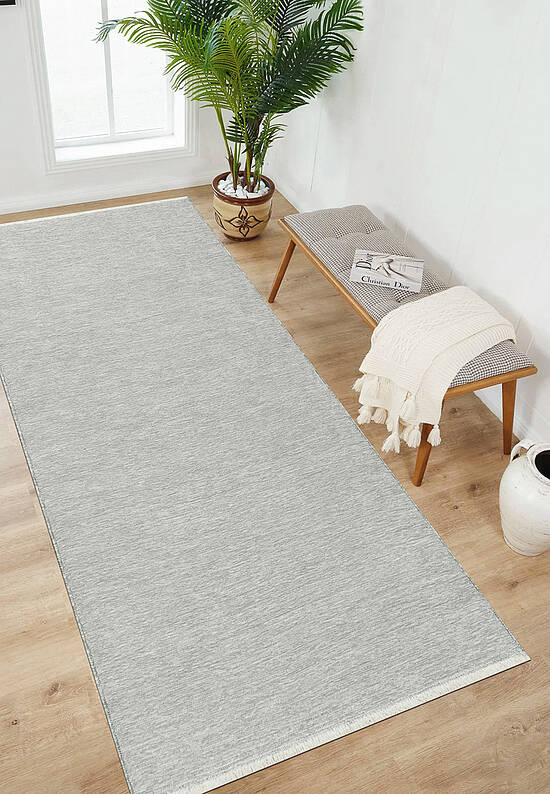 Безворсовый однотонный ковер A7-1483