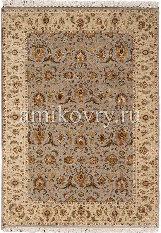 Эксклюзивный ковер ручной работы из Индии 14/14 QNQ-16-Blue/Gold