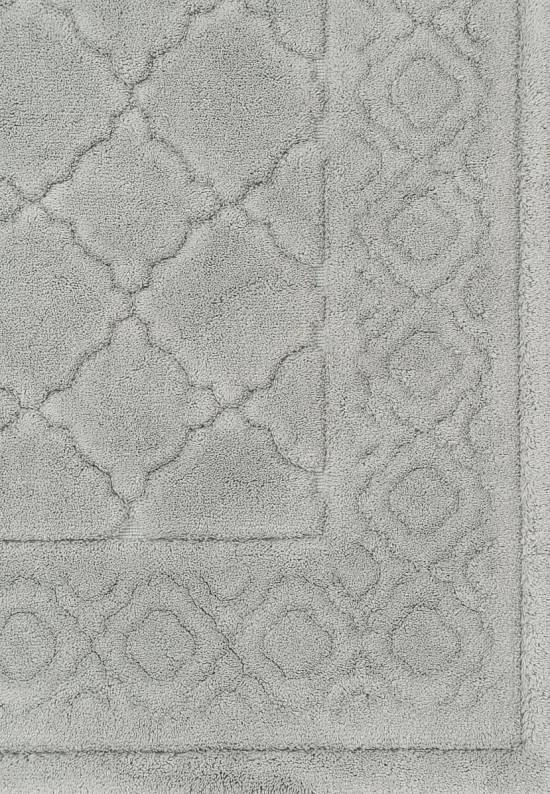 Светлый коврик для ванной  Salda 05 Grey