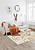 Двусторонний безворсовый ковер AR 18 Beige Yellow