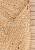 Двусторонняя циновка из джута ECH 01 Natural White