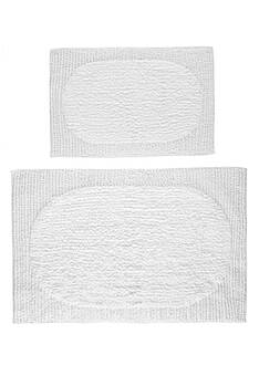 дизайн комплекта ковриков для ванной Irya Bath Plush-White