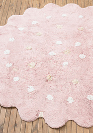 ковер в перспективе Lorena Canals Cotton Little Biscuit Pink