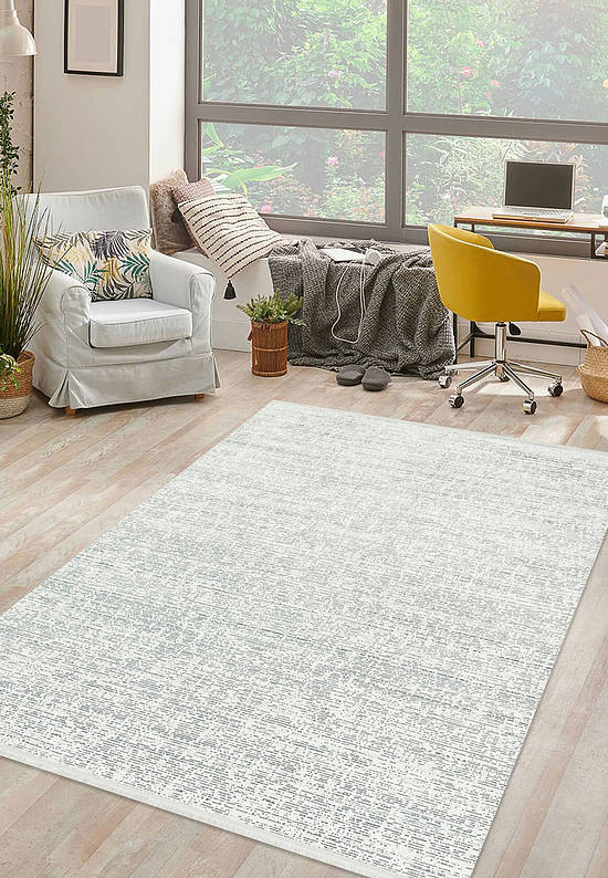 Турецкий винтажный ковер ST 101 Light Grey XW