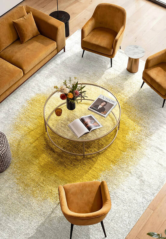 Безворсовый ковер из полиэстера LR6250-L421 outdoor