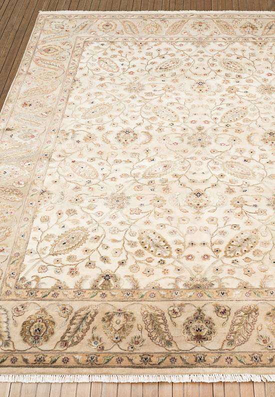 Элитный ковер ручной работы 10/10 SK-121 Ivory-Beige