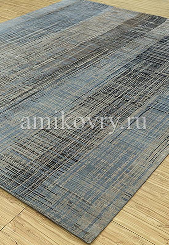 Элитный ковер ручной работы 11/11-RWB SRB-701-Steel Blue/Classic Gray