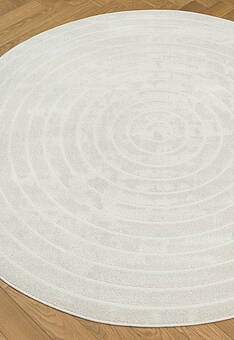 ковер в перспективе по ворсу Sicilia RS6026-R454 круг