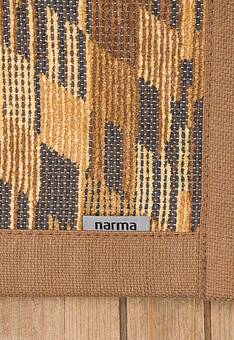 фрагмент безворсового ковра Smart Weave Vergi-Caramel