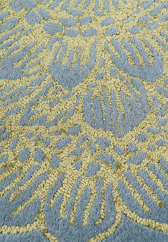 Шерстяной ковер Tonquin Blue Gold
