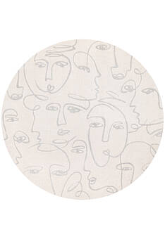 дизайн ковра Ligne Pure Faces 461.057-AE116