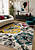 Недорогой синтетический ковер C055-Cream-Gray