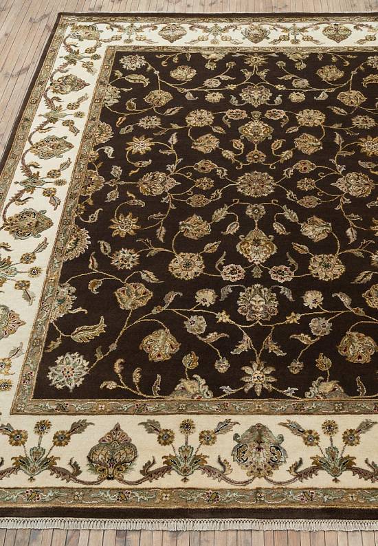 Элитный ковер ручной работы 10/10 CH-102-Brown/Ivory
