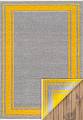 Двусторонний безворсовый ковер Noa Kilim NK 06 Grey Yellow