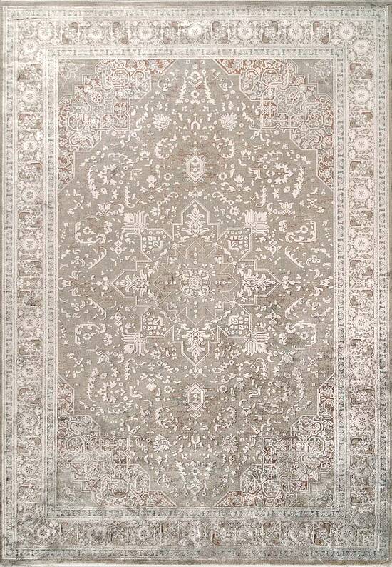 Турецкий ковер из вискозы BBL 02 Grey