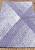 Сиреневый коврик для ванной из хлопка Wall-Purple