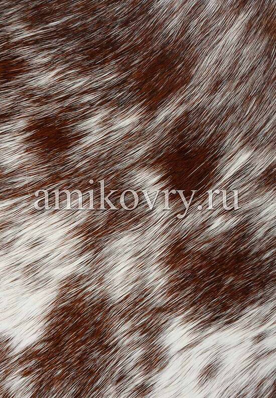Натуральная шкура коровы Триколор экзотик