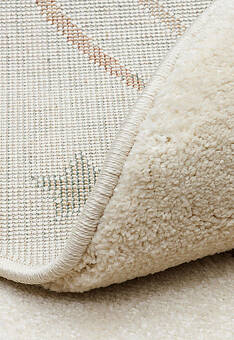 фактура ковра Piccolo PCL 02 Cream Multy круг