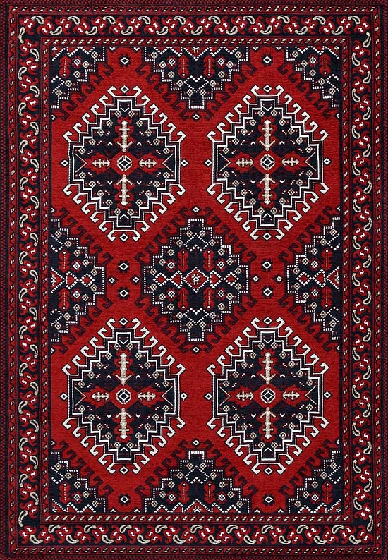 Безворсовый ковер Turkmen TUR 19nb