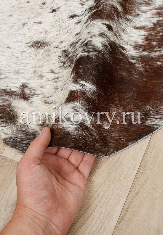 Натуральная шкура коровы Триколор экзотик