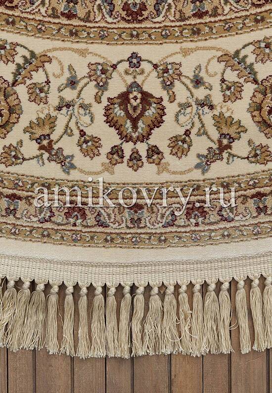 Высокоплотный ковер из вискозы 2M001-Ivory